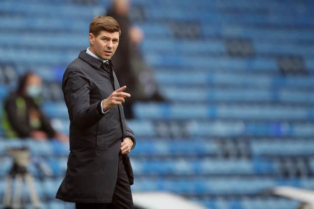 Rangers manager Steven Gerrard won't give any thought to possible squad rotation later this month until after the first leg of the Europa League play-off round tie against Alashkert at Ibrox on Thursday night. (Photo by Ian MacNicol/Getty Images)