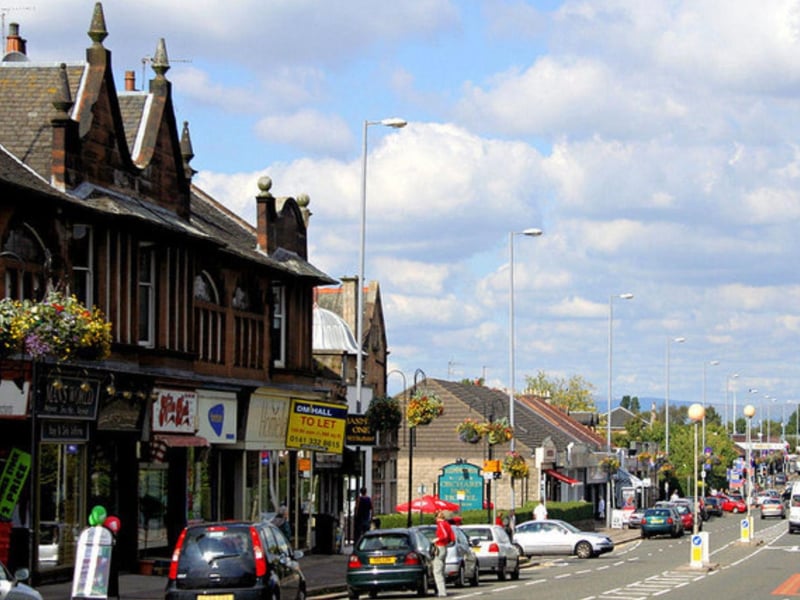 East Renfrewshire also has a life satisfaction score of 7.6 out of 10.