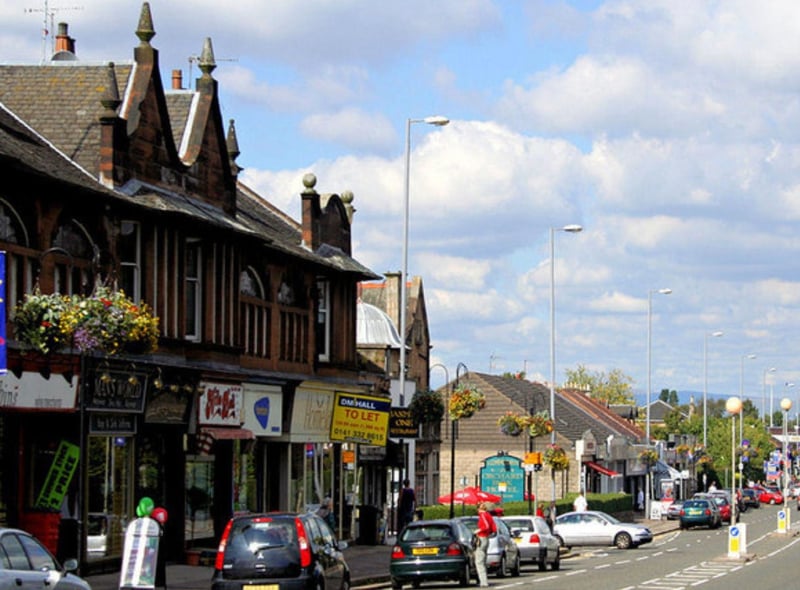 East Renfrewshire also has a life satisfaction score of 7.6 out of 10.
