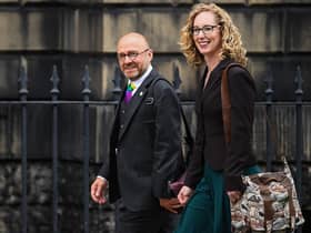 Scottish Greens co-leaders Patrick Harvie and Lorna Slater are ministers in the Scottish Government after striking a deal with the SNP (Picture: Jeff J Mitchell/Getty Images)