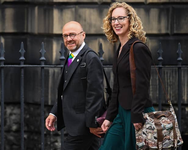 Scottish Greens co-leaders Patrick Harvie and Lorna Slater are ministers in the Scottish Government after striking a deal with the SNP (Picture: Jeff J Mitchell/Getty Images)