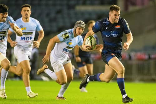 Matt Currie has been in good form for Edinburgh but will move from centre to the wing for the match against Scarlets in the United Rugby Championship. (Photo by Paul Devlin / SNS Group)