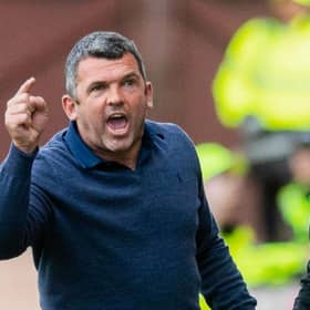 Callum Davidson was not impressed with the consistency of decision-making by the officials in St Johnstone's 1-0 defeat by Hibs.