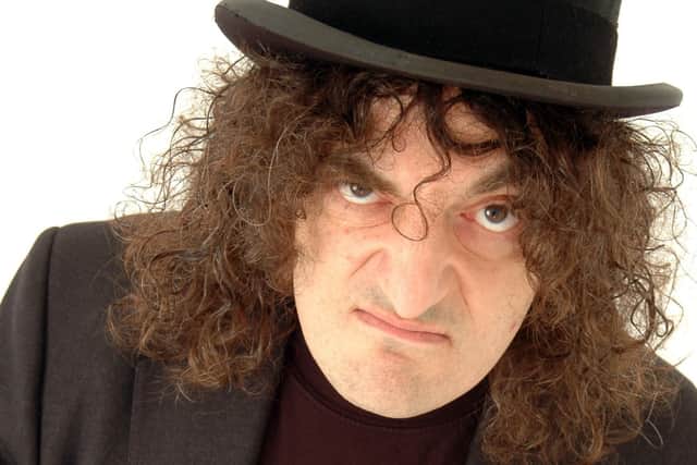 Stand-up comedian and magician Jerry Sadowitz has been performing at this year's Fringe.