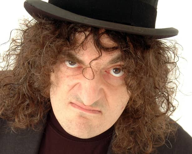 Stand-up comedian and magician Jerry Sadowitz has been performing at this year's Fringe.