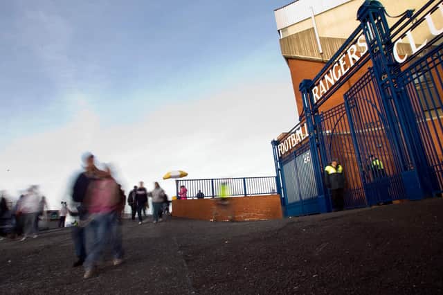 Hearts fans will be at Ibrox next week.