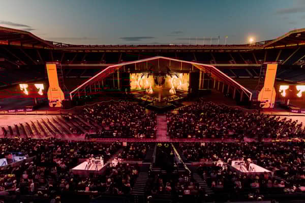 The Edinburgh International Festival staged its opening event at Murrayfield Stadium on Friday (Picture: Ryan Buchanan)