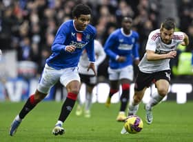 Malik Tillman looked in the mood in Rangers' 4-1 win over Aberdeen on Saturday (Photo by Rob Casey / SNS Group)