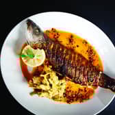 The Fish People's tandoori seabass