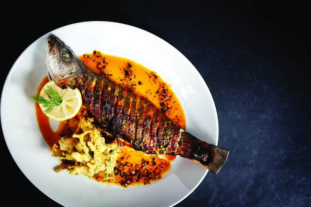 The Fish People's tandoori seabass