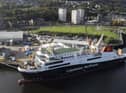 The Glen Sannox at the Ferguson Marine shipyard in Port Glasgow in October. Picture: John Devlin