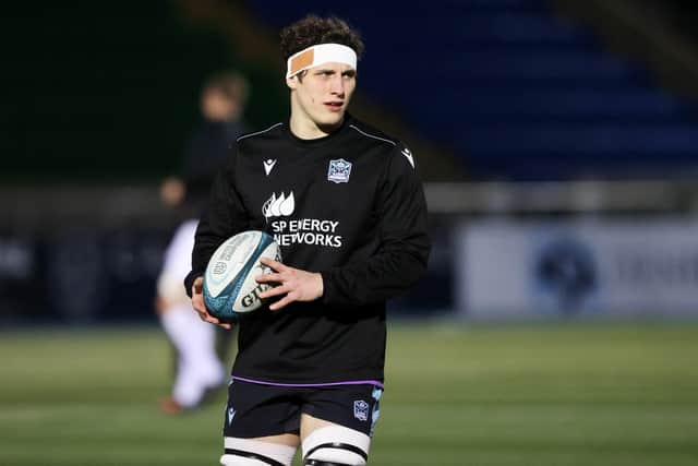 Glasgow's Rory Darge is likely to win his first Scotland cap. (Photo by Craig Williamson / SNS Group)