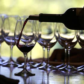 Women's daily ration for healthy drinking equates to two tablespoons of wine (Picture: Justin Sullivan/Getty Images)