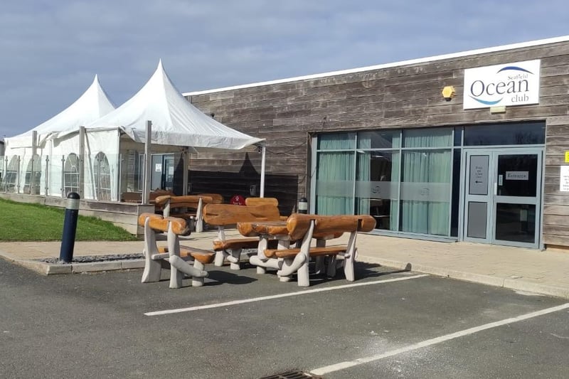 The Ocean Club in Seahouses has a new outdoor seating area and a new menu.