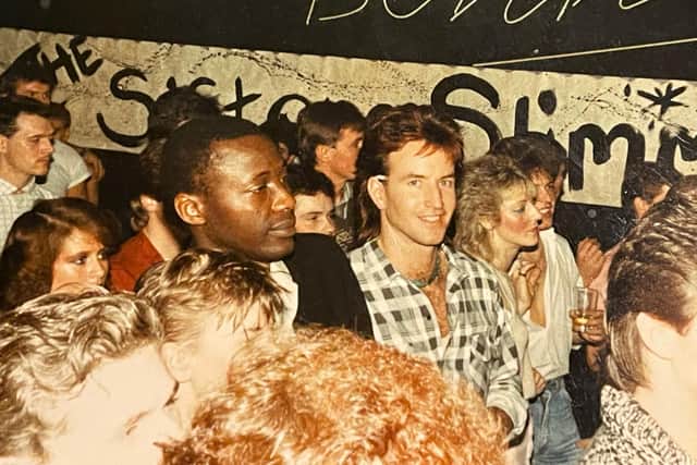 A hot, sweaty night at Bennetts in Glassford Street, Glasgow, the city's first gay club which was opened by club entrepreneur Colin Barr in 1980. PIC: Colin Barr