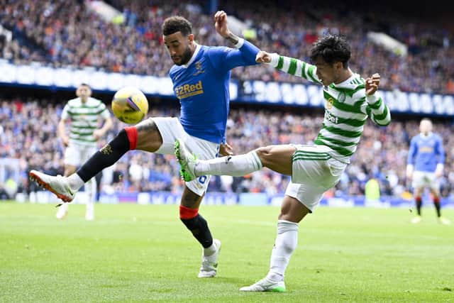 Rangers defender Connor Goldson and Celtic midfielder Reo Hatate are expected to return from injury for the Scottish Cup semi-final.  (Photo by Rob Casey / SNS Group)