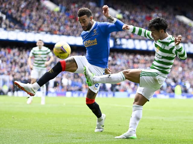 Rangers defender Connor Goldson and Celtic midfielder Reo Hatate are expected to return from injury for the Scottish Cup semi-final.  (Photo by Rob Casey / SNS Group)