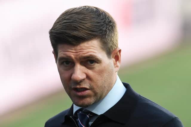 Rangers boss Steven Gerrard has been linked with a move to Newcastle United. Picture: SNS