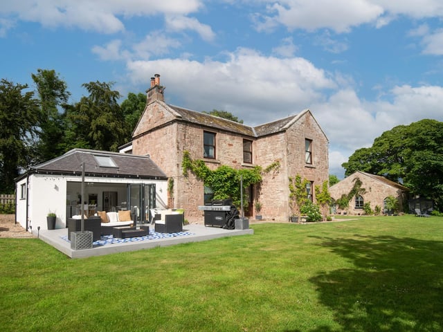 What is it? A former vicarage and church dating from 1843 that seamlessly blends old and new. The small church has planning in principle so has potential as a holiday let.