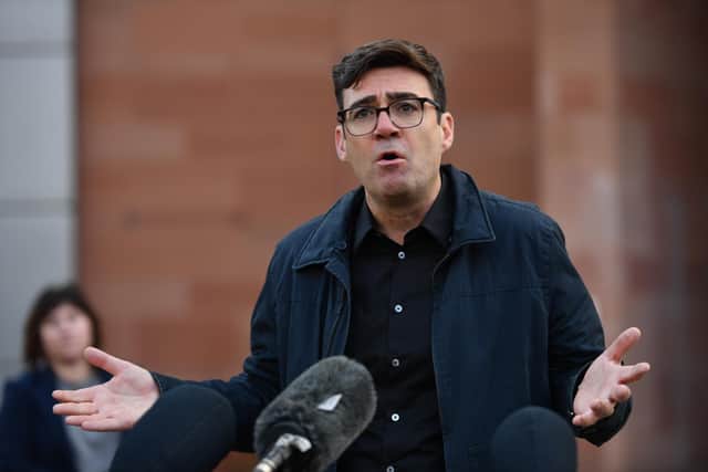 Andy Burnham has picked a bad-tempered fight with Nicola Sturgeon's government over the Covid travel regulations, says Laura Waddell (Picture: Jacob King/PA)