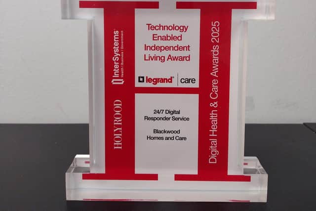 The Technology Enabled Independent Living category at the prestigious Holyrood Digital Health and Care Awards