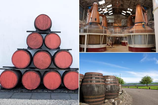 Taking a tour of a distillery offers a fascinating insight into how whisky - or gin - is made in Scotland.