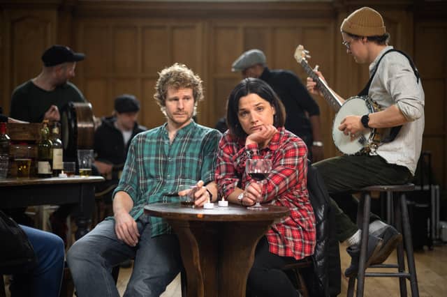 Steven Miller and Neshla Caplan in The Stamping Ground - pic by Tommy Ga-Ken Wan