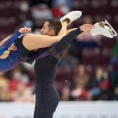 Lilah Fear and Lewis Gibson finished fourth in the World Figure Skating Championships in Japan.