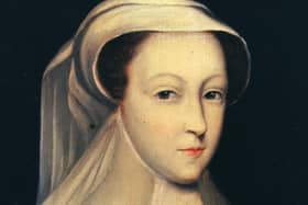 Queen of Scotland and of France, in mourning dress, from painting by François Clouet, 16th century (Photo: Gianni Dagli Orti/Shutterstock).