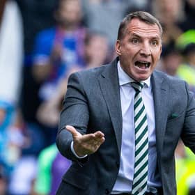 Celtic manager Brendan Rodgers feels that his team showing they could stay strong and together to earn their recent win at Ibrox could assist their cause in Tuesday's Champions League opener away to Feyenoord. (Photo by Alan Harvey / SNS Group)