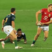Chris Harris in action for the British and Irish Lions during the tour of South Africa. (Photo by David Rogers/Getty Images)