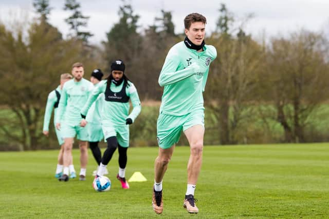 Matthew Hoppe has scored once for Hibs since joining on loan from Middlesbrough.