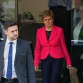 Former First Minister Nicola Sturgeon leaves after giving evidence at the UK  Covid-19 inquiry in June this year (Picture: Carl Court/Getty Images)