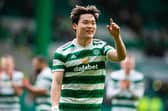 Hyeongyu Oh has an impressive goals to minute ratio since joining Celtic.  (Photo by Ewan Bootman / SNS Group)