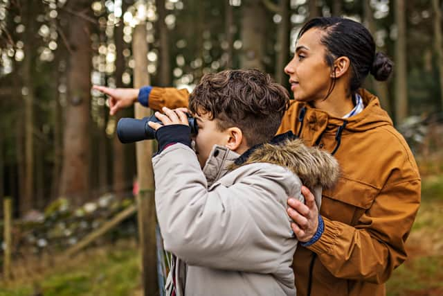 The campaign video features a family out for a walk on the foot trail at Conic Hill, in the Loch Lomond and The Trossachs National Park.