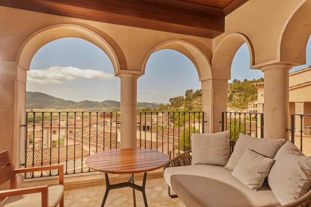 The view from the terrace of a Grand Suite at Cap Vermell