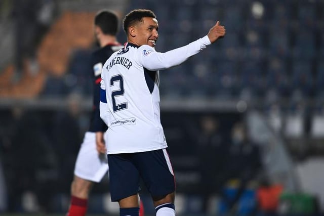 Never tested defensively and hit a stunner for the fourth. Coped with, and read, everything Falkirk asked of him.