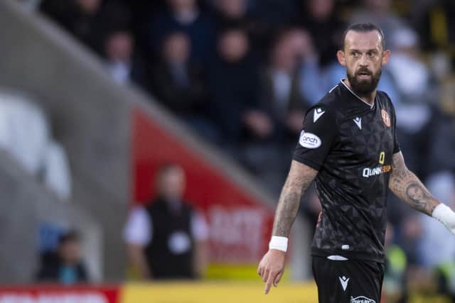 Steven Fletcher was Dundee United's star man in Wednesday's Premier Sports Cup win over Livingston (Photo by Mark Scates / SNS Group)