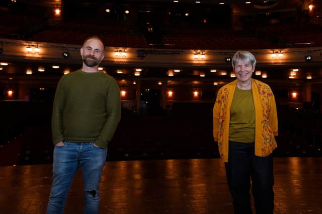 Laurie Sansom and Rona Munro will be reuniting for a new instalment of The James Plays. Picture: Greg Macvean