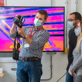 Thermal imaging technology is one of the skills being taught at the Borders College Hawick Campus.