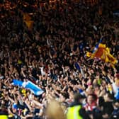 Scotland fans after the win over Israel at Hampden (Photo by Sammy Turner / SNS Group)