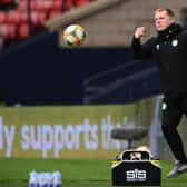 Celtic manager Neil Lennon during the William Hill Scottish Cup Final between Celtic and Hearts at Hampden Park, on December 20, 2020, in Glasgow, Scotland. (Photo by Bill Murray / SNS Group)