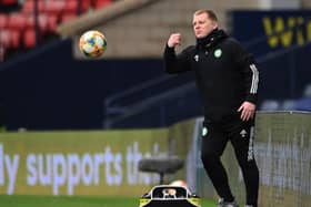 Celtic manager Neil Lennon during the William Hill Scottish Cup Final between Celtic and Hearts at Hampden Park, on December 20, 2020, in Glasgow, Scotland. (Photo by Bill Murray / SNS Group)