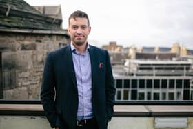 Murray Collins is one of the founders of Edinburgh's Space Intelligence. Picture: Andrea Thomson Photography