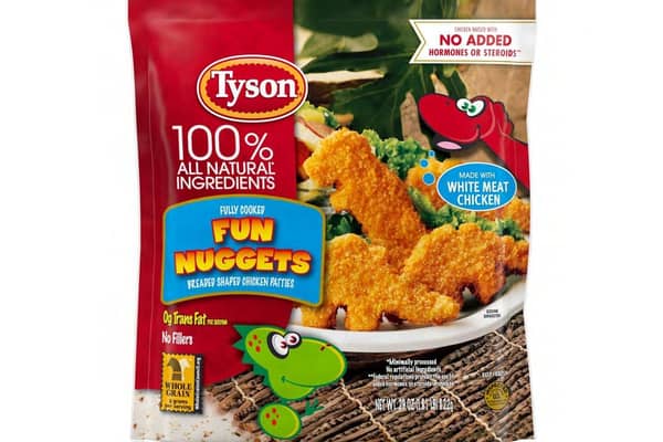 The nuggets could contain pieces of metal.
