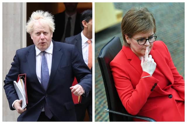 Boris Johnson and Nicola Sturgeon's governments have been dogged with accusations of a lack of transparency