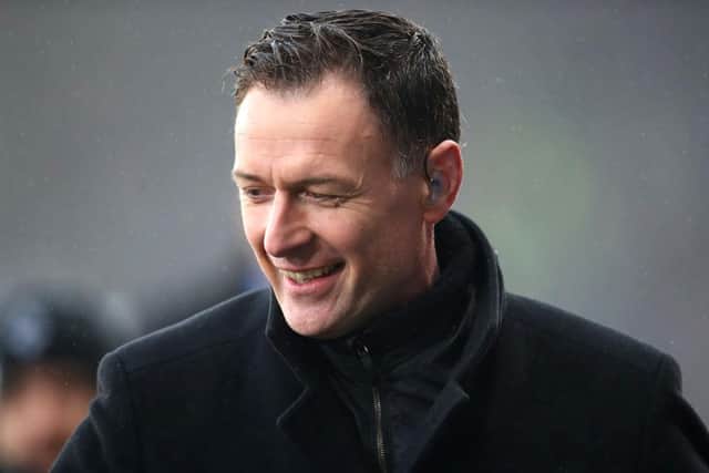 Pundit and ex-Celtic player Chris Sutton. (Photo by Ian MacNicol/Getty Images)