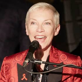 Annie Lennox pictured during her last live show in Scotland, at the Clyde Auditorium in Glasgow last year.