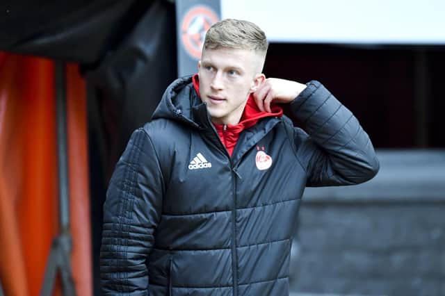 Ross McCrorie believes his form for Aberdeen has been strong.