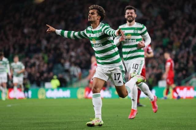 Celtic's Jota could join permenently soon.  (Photo by Craig Williamson / SNS Group)